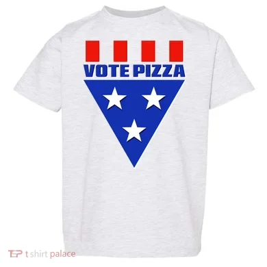 Elections Vote Pizza Toddler T-Shirt