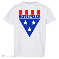 Elections Vote Pizza Toddler T-Shirt thumb 0