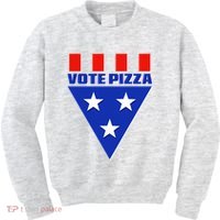 Elections Vote Pizza Kids Sweatshirt thumb 0