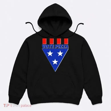 Elections Vote Pizza Hoodie