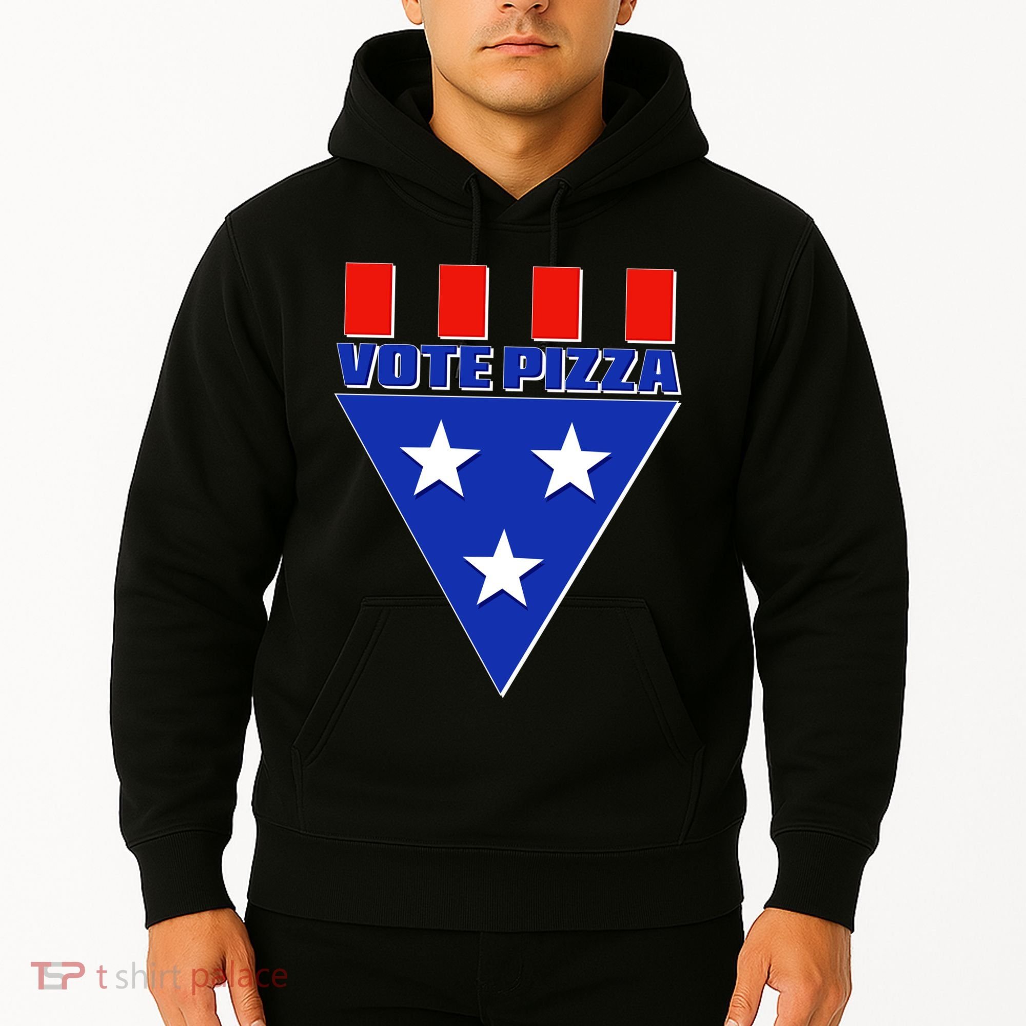 Elections Vote Pizza Hoodie