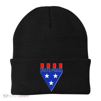 Elections Vote Pizza Beanie