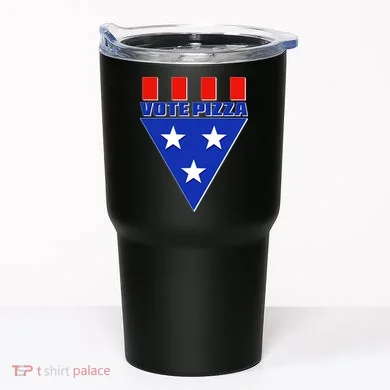 Elections Vote Pizza Tumbler
