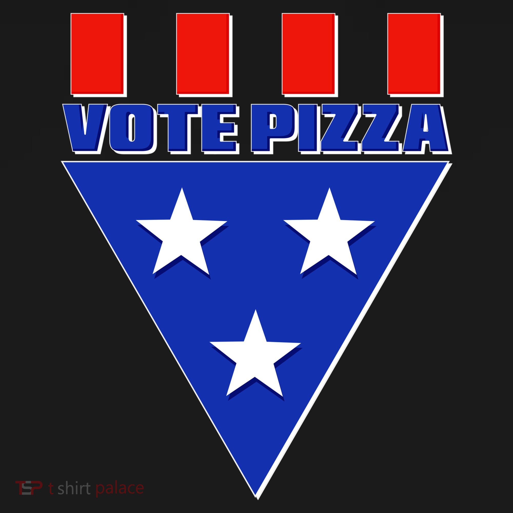 Elections Vote Pizza Ornament