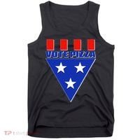 Elections Vote Pizza Tank Top thumb 0
