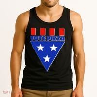 Elections Vote Pizza Tank Top thumb 3