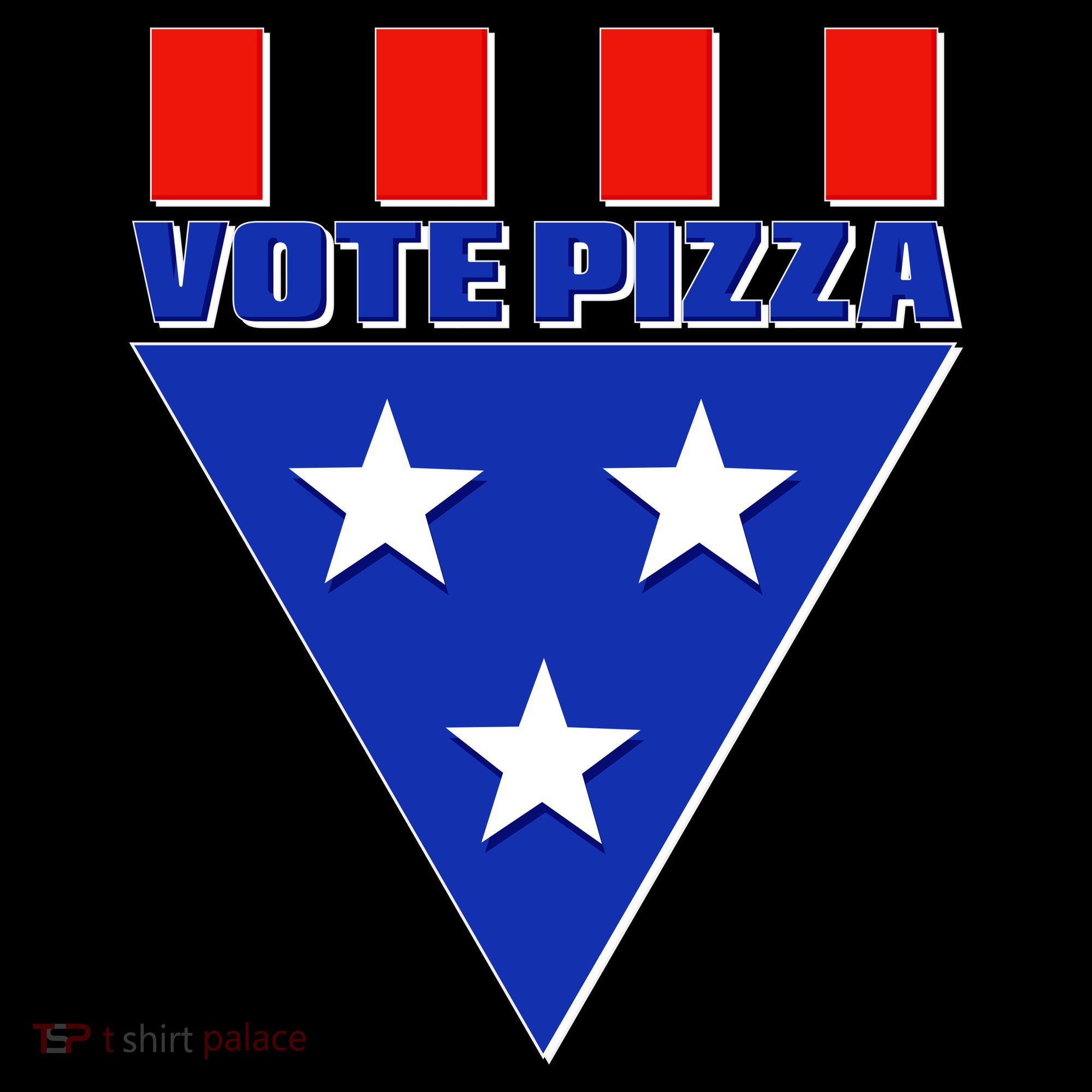 Elections Vote Pizza Tank Top