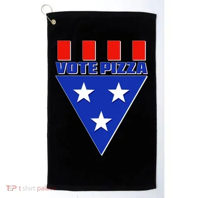 Elections Vote Pizza Golf Towel