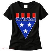 Elections Vote Pizza Women's T-Shirt thumb 0