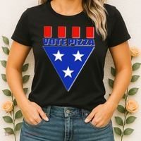 Elections Vote Pizza Women's T-Shirt thumb 2