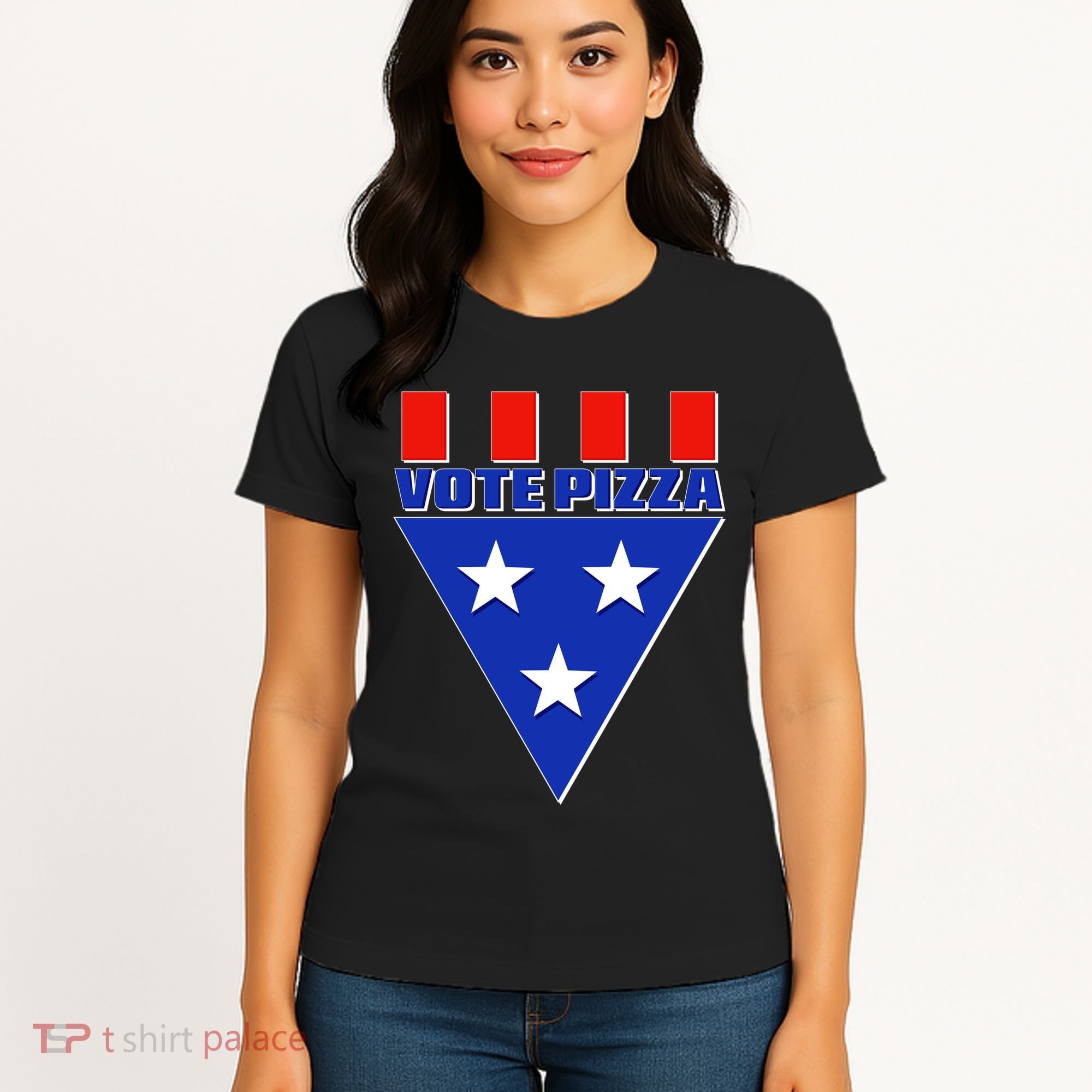 Elections Vote Pizza Women's T-Shirt
