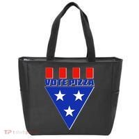 Elections Vote Pizza Tote Bag thumb 0