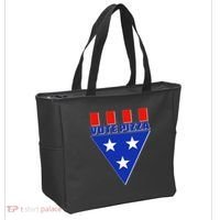 Elections Vote Pizza Tote Bag thumb 2
