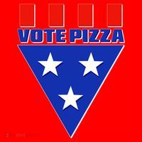 Elections Vote Pizza Santa Hat thumb 1