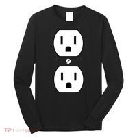 Electrial Outlet Plug Costume Long Sleeve Shirt thumb 0