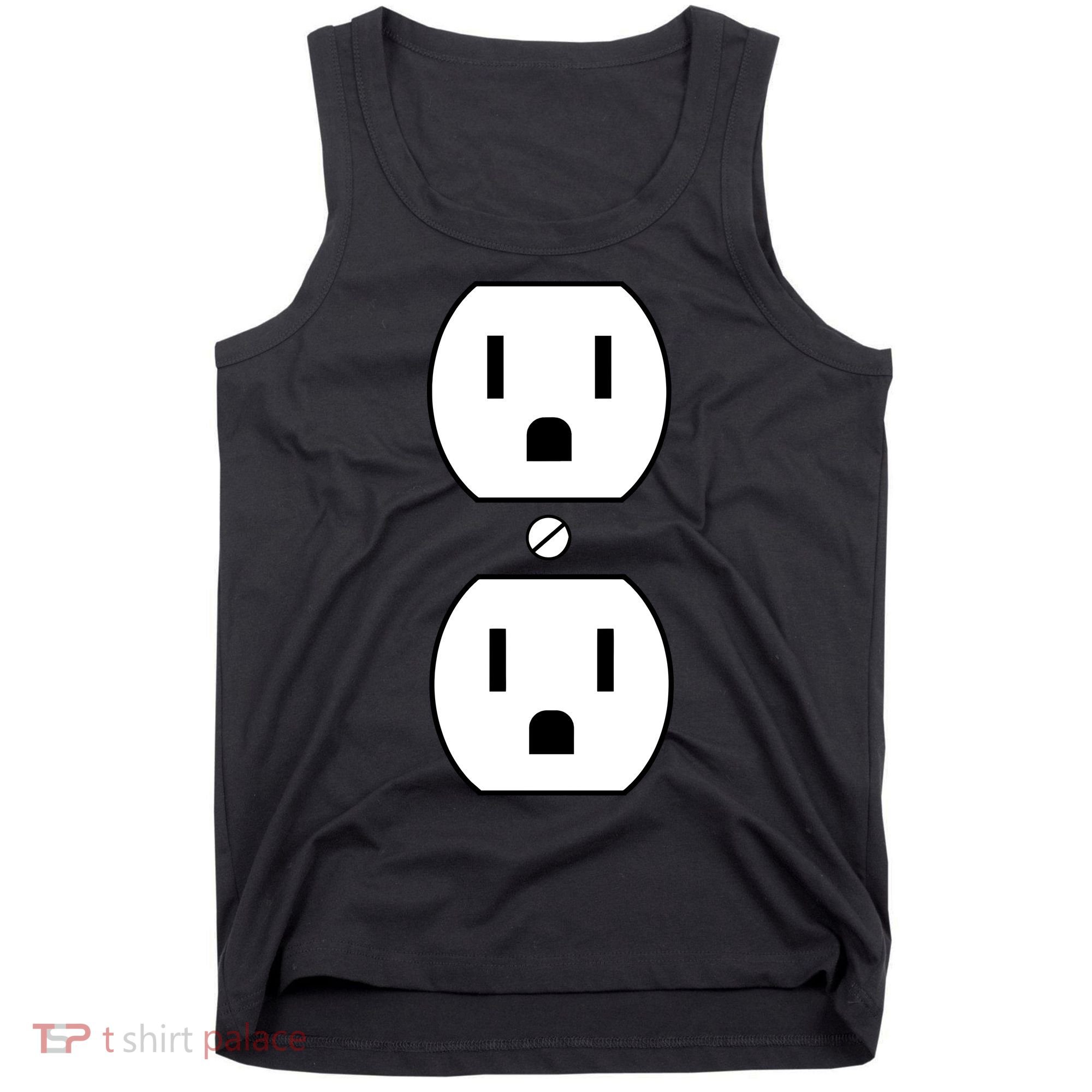 Electrial Outlet Plug Costume Tank Top