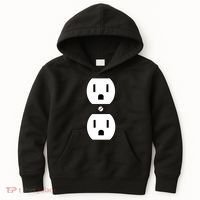 Electrial Outlet Plug Costume Kids Hoodie thumb 0