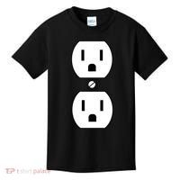 Electrial Outlet Plug Costume Kids T-Shirt thumb 0