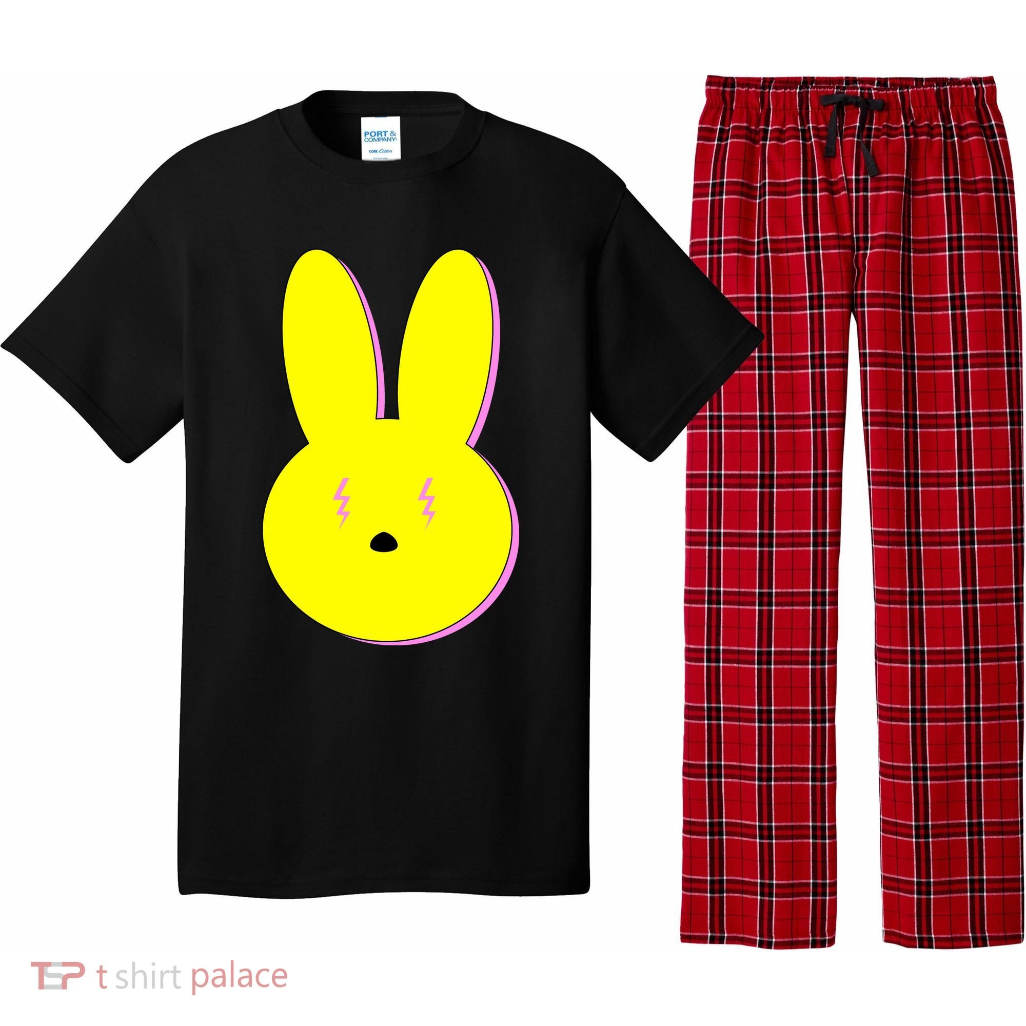 Electric Bunny Pajama Set