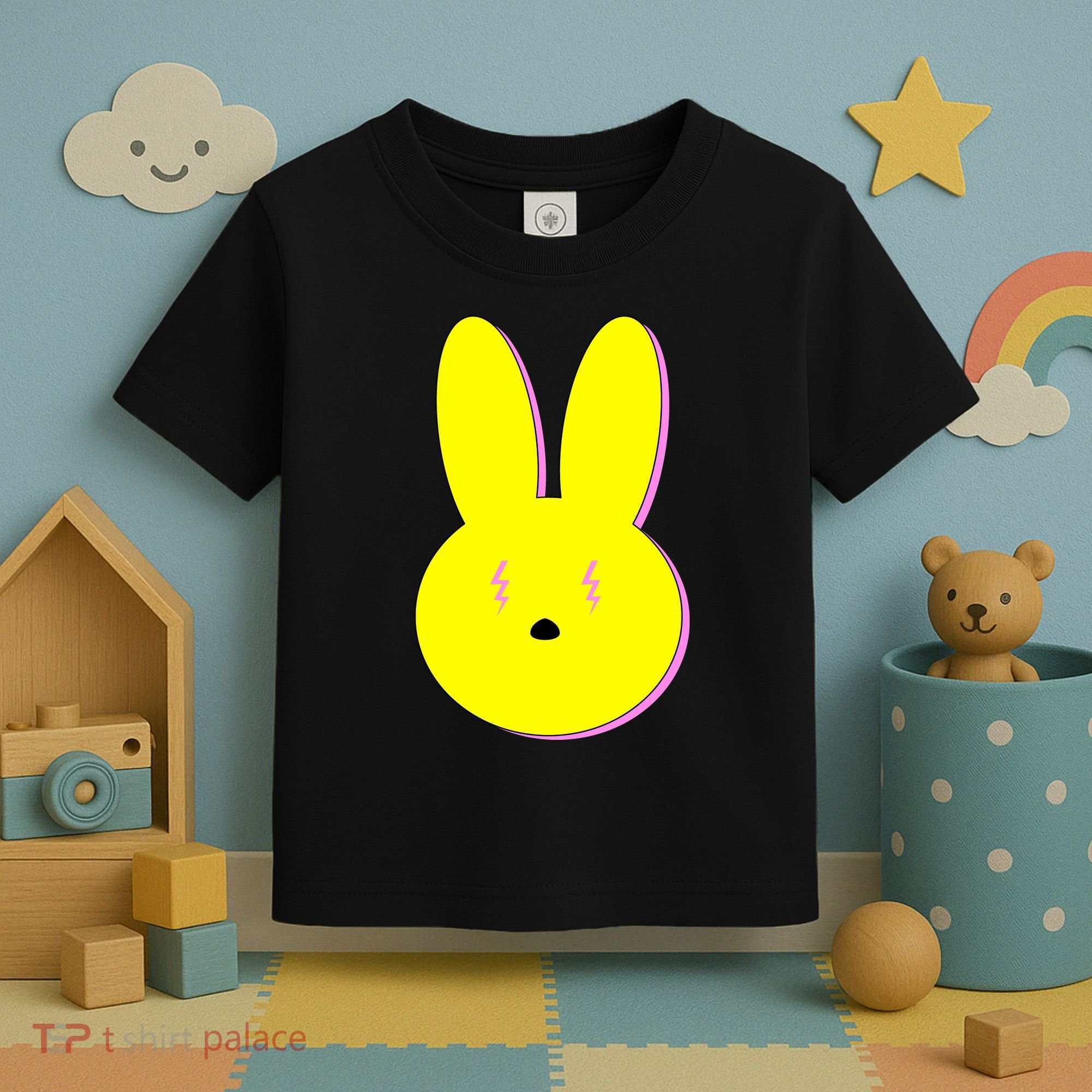 Electric Bunny Toddler T-Shirt