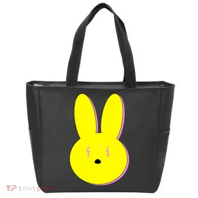 Electric Bunny Tote Bag