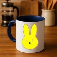 Electric Bunny Coffee Mug thumb 4