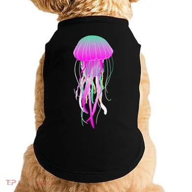 Electric Jellyfish Doggie Tank