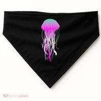 Electric Jellyfish USA-Made Doggie Bandana thumb 0