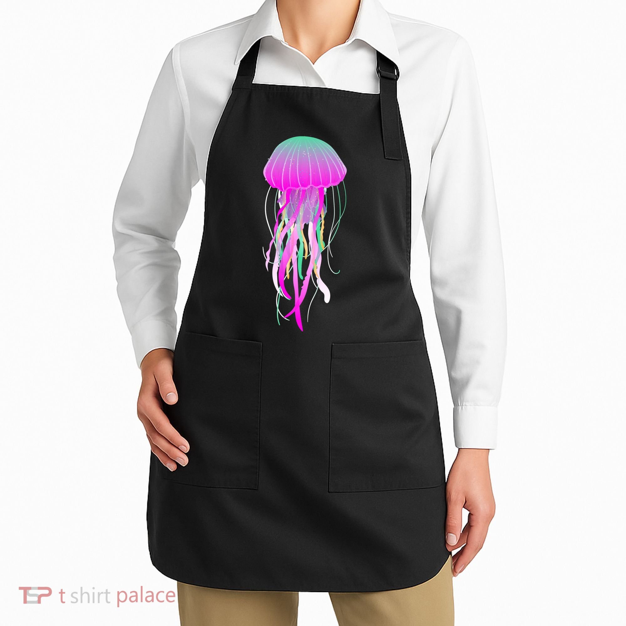 Electric Jellyfish Apron