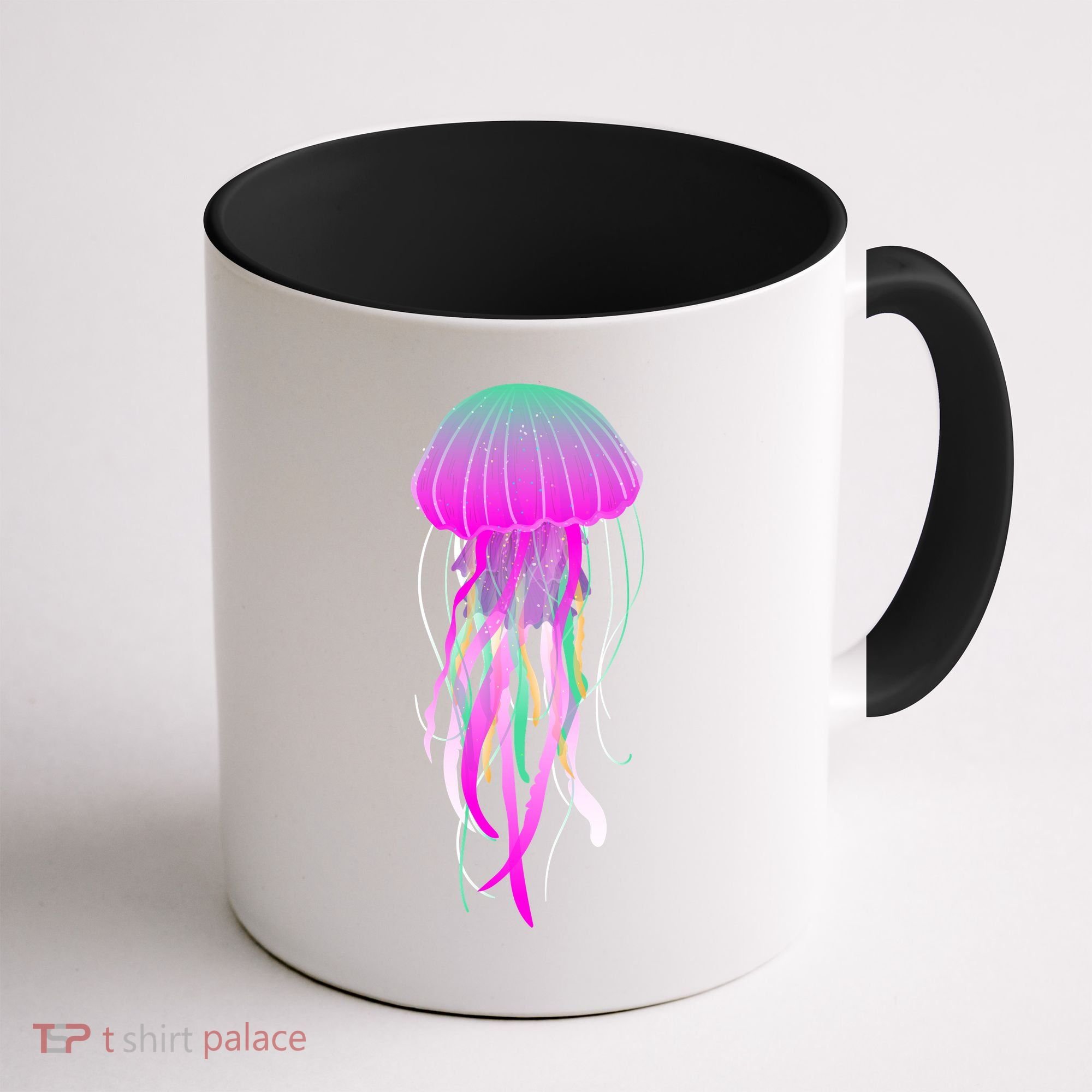 Electric Jellyfish Coffee Mug
