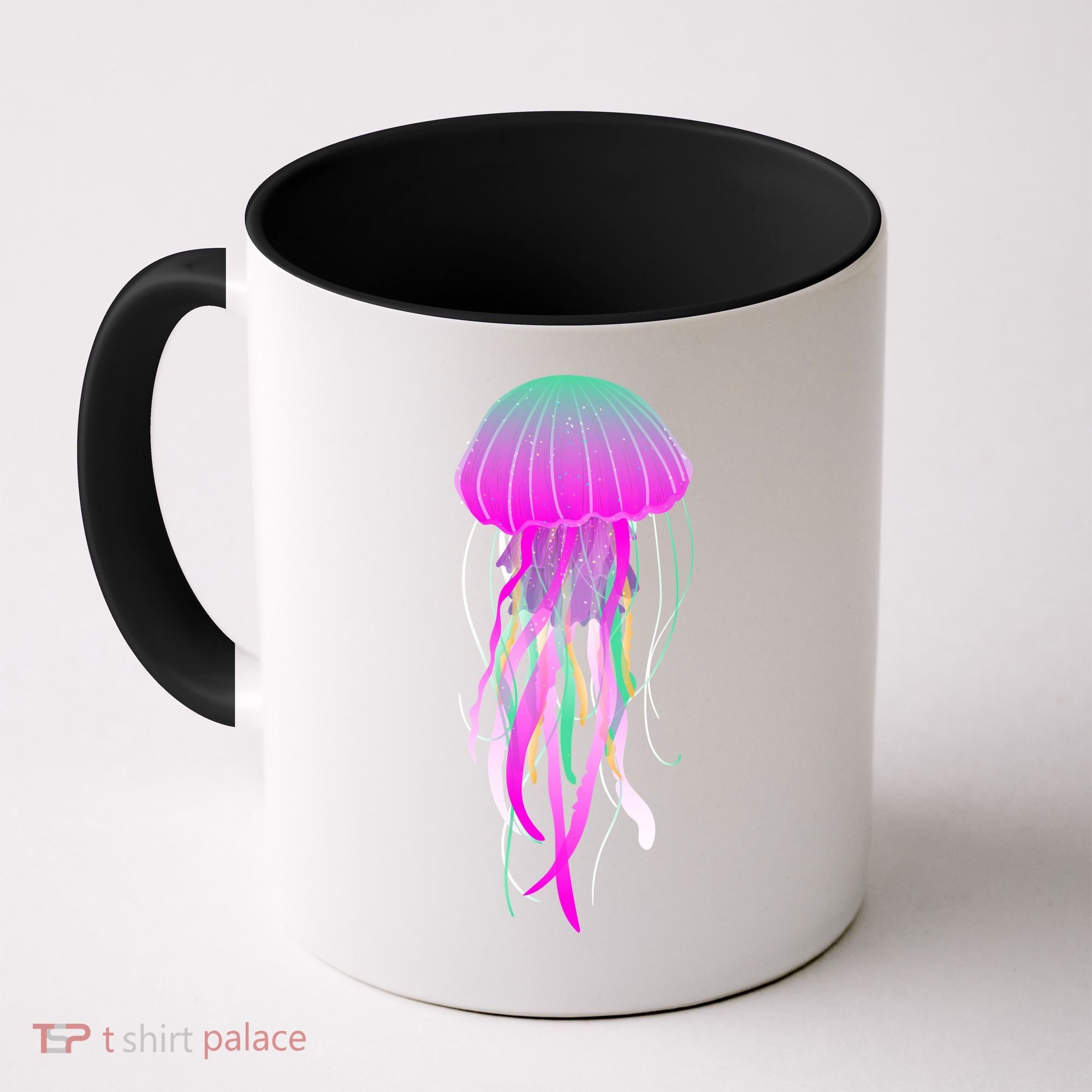Electric Jellyfish Coffee Mug