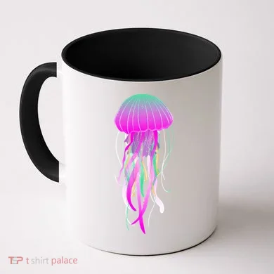 Electric Jellyfish Coffee Mug