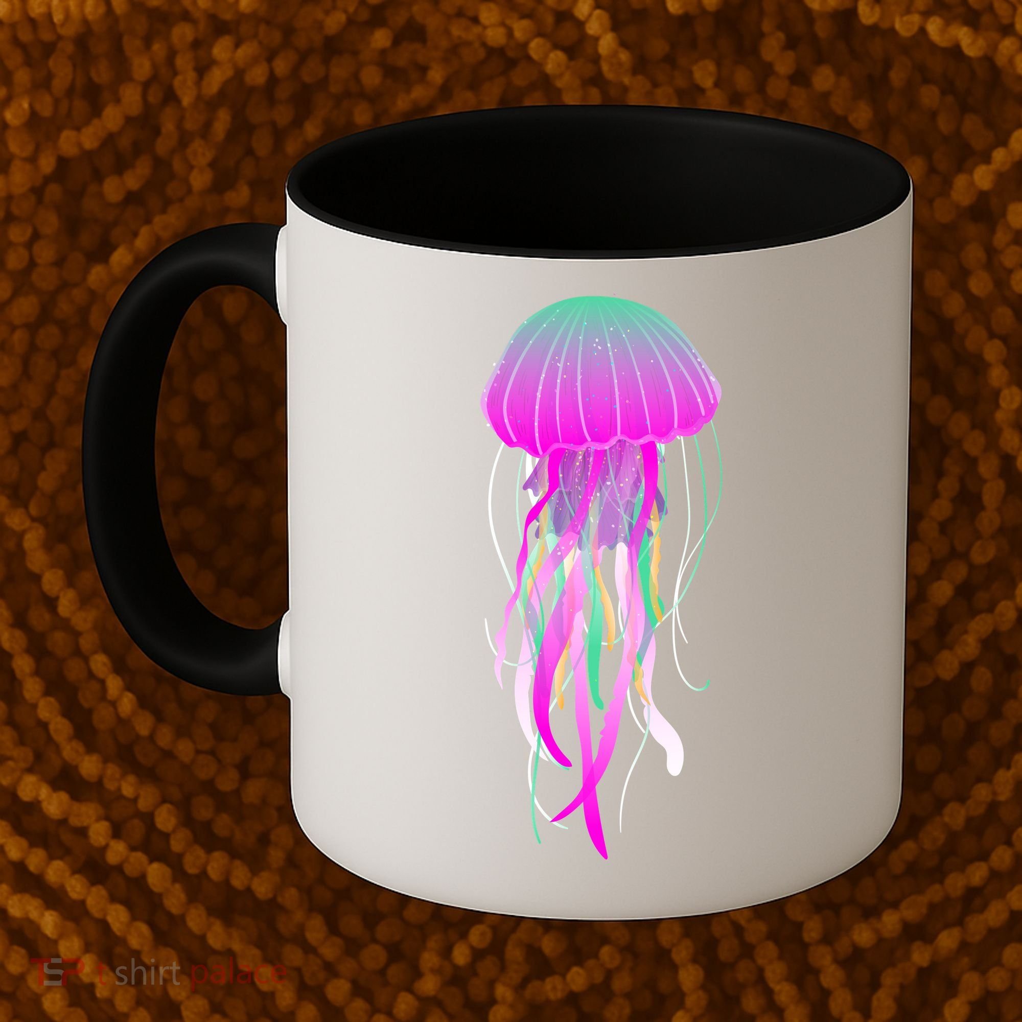 Electric Jellyfish Coffee Mug