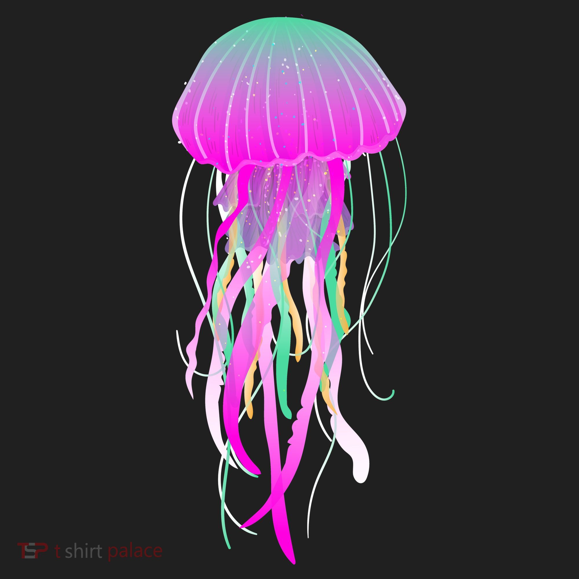 Electric Jellyfish Tumbler