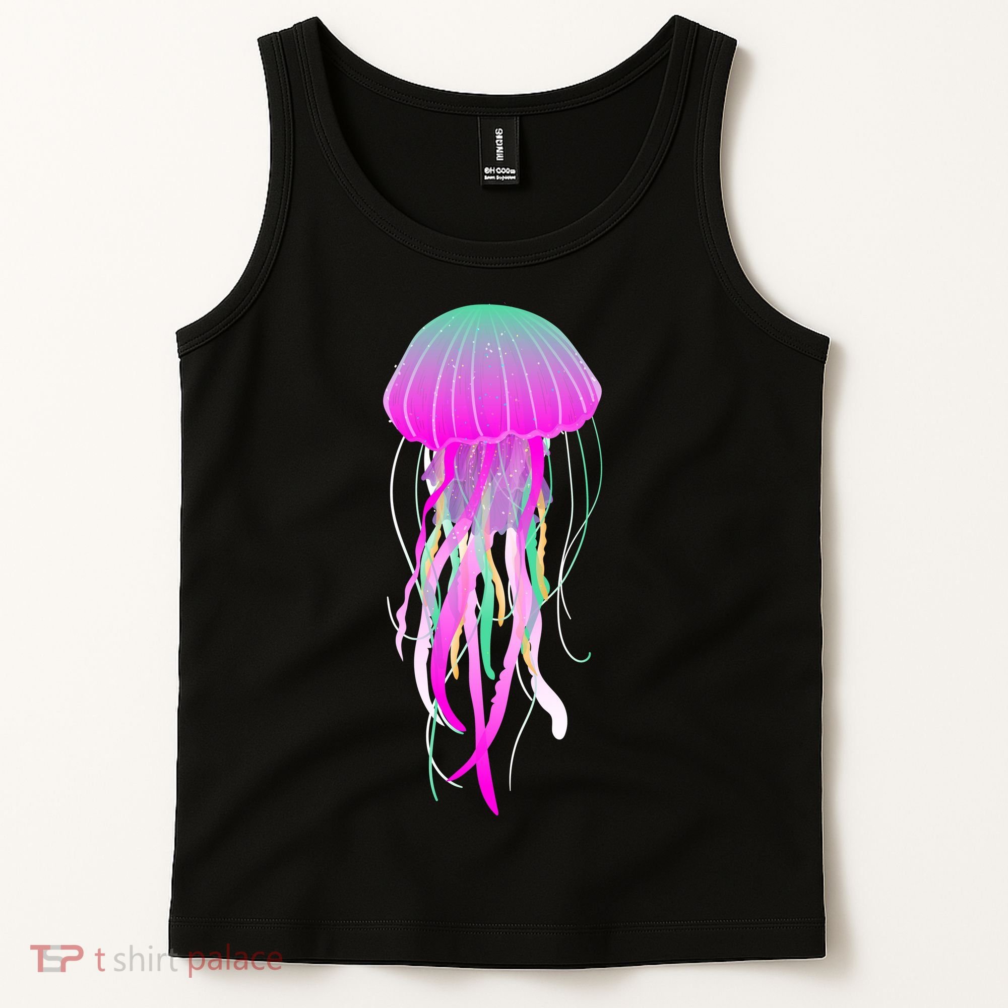 Electric Jellyfish Tank Top