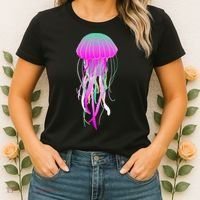 Electric Jellyfish Women's T-Shirt thumb 2