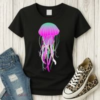 Electric Jellyfish Women's T-Shirt thumb 3