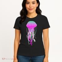 Electric Jellyfish Women's T-Shirt thumb 4