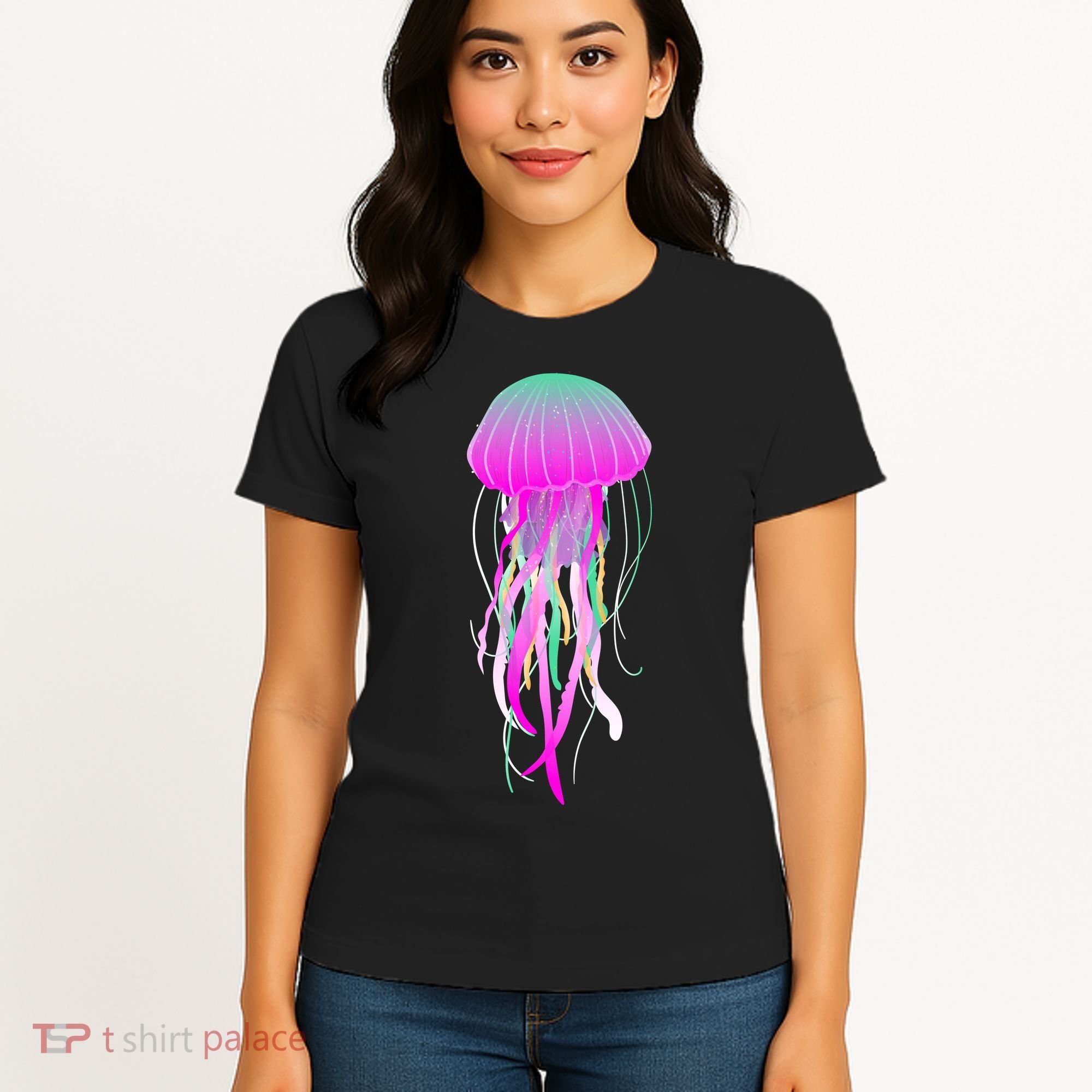 Electric Jellyfish Women's T-Shirt