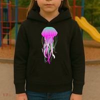 Electric Jellyfish Kids Hoodie thumb 3