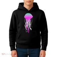 Electric Jellyfish Kids Hoodie thumb 4