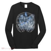 Electric Lighting Music Headphones Long Sleeve Shirt thumb 0
