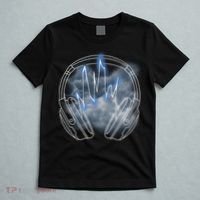 Electric Lighting Music Headphones T-Shirt thumb 5