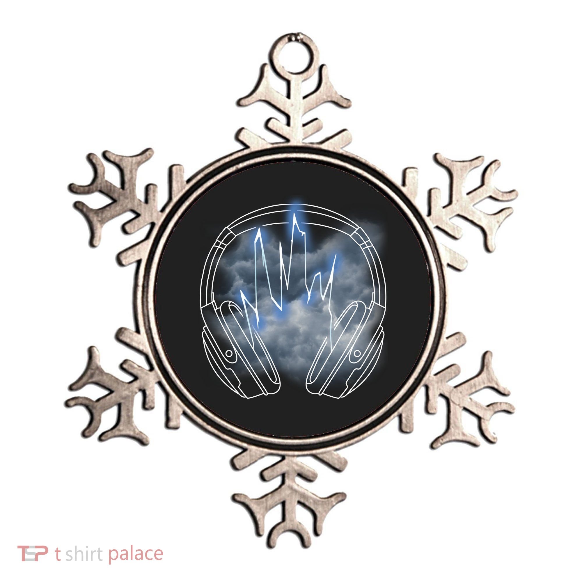 Electric Lighting Music Headphones Ornament