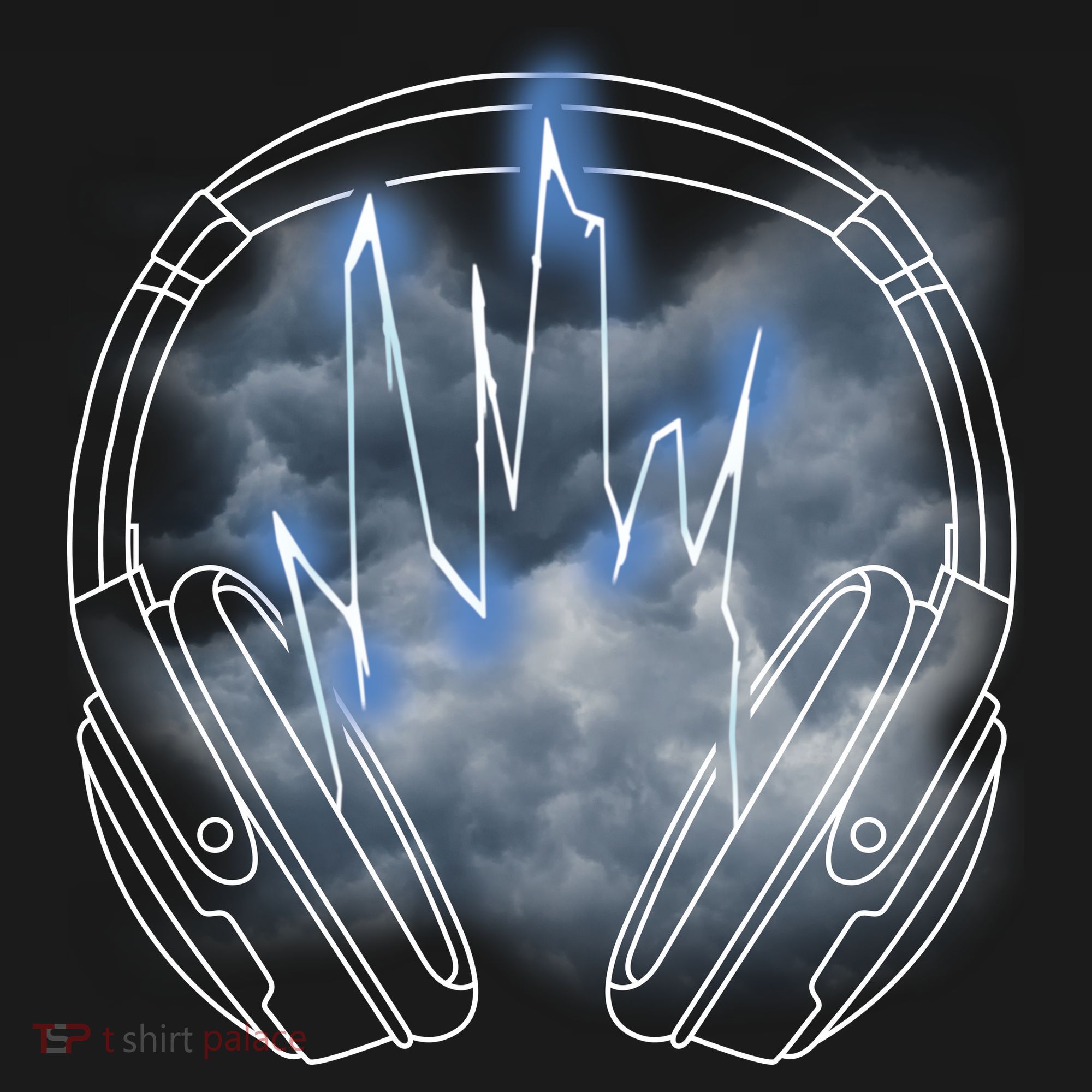Electric Lighting Music Headphones Ornament