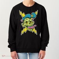 Electric Zombie Head Women's Sweatshirt thumb 0