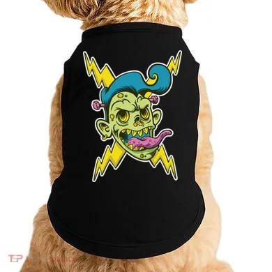 Electric Zombie Head Doggie Tank
