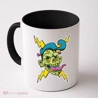 Electric Zombie Head Coffee Mug thumb 0