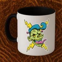Electric Zombie Head Coffee Mug thumb 2