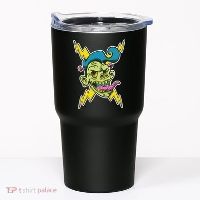 Electric Zombie Head Tumbler